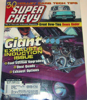 SUPER CHEVY 1998 MAY - Z/28s, 1 PIECE WINDSHIELDS